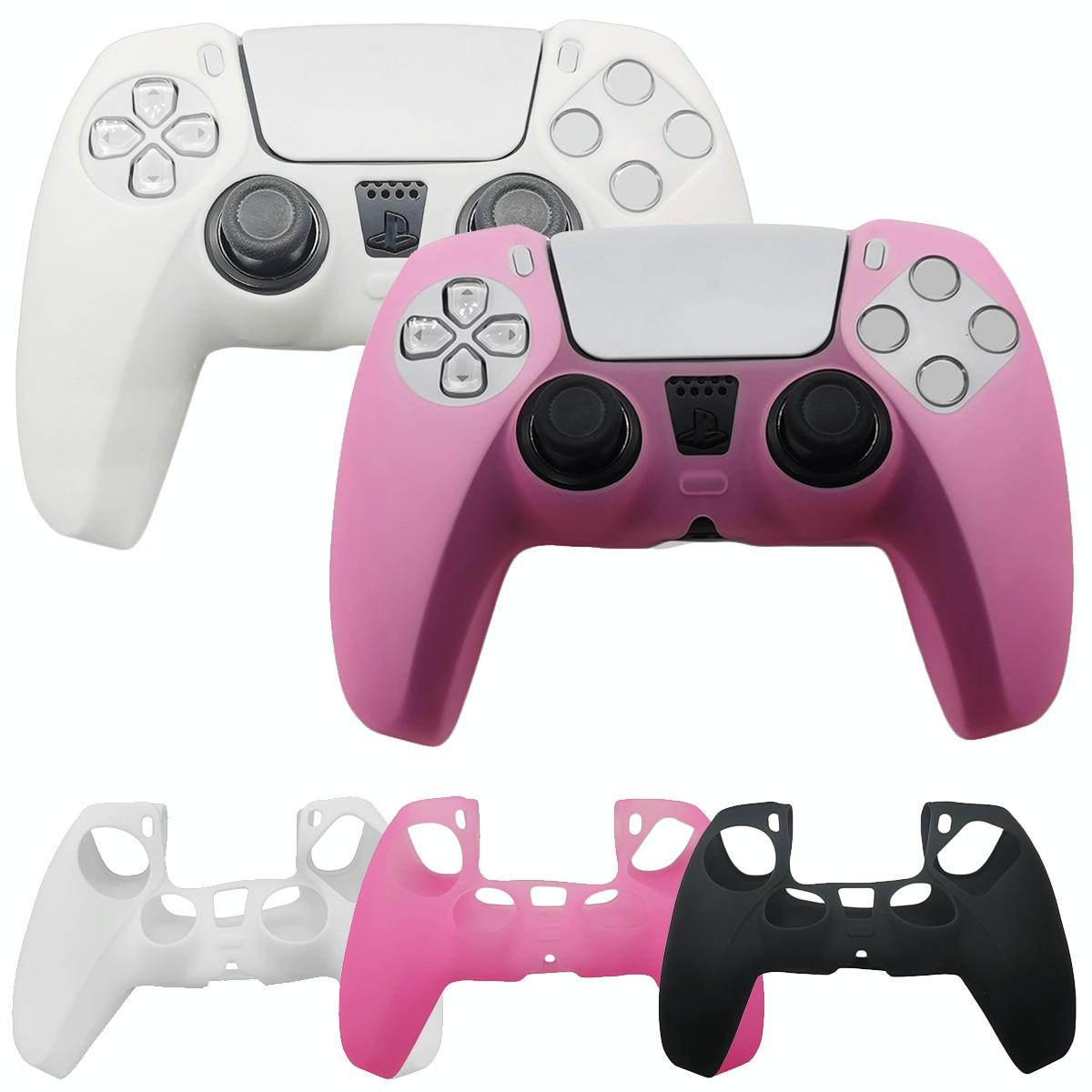 Protective Silicone Case for Sony Ps5 Gamepad - White