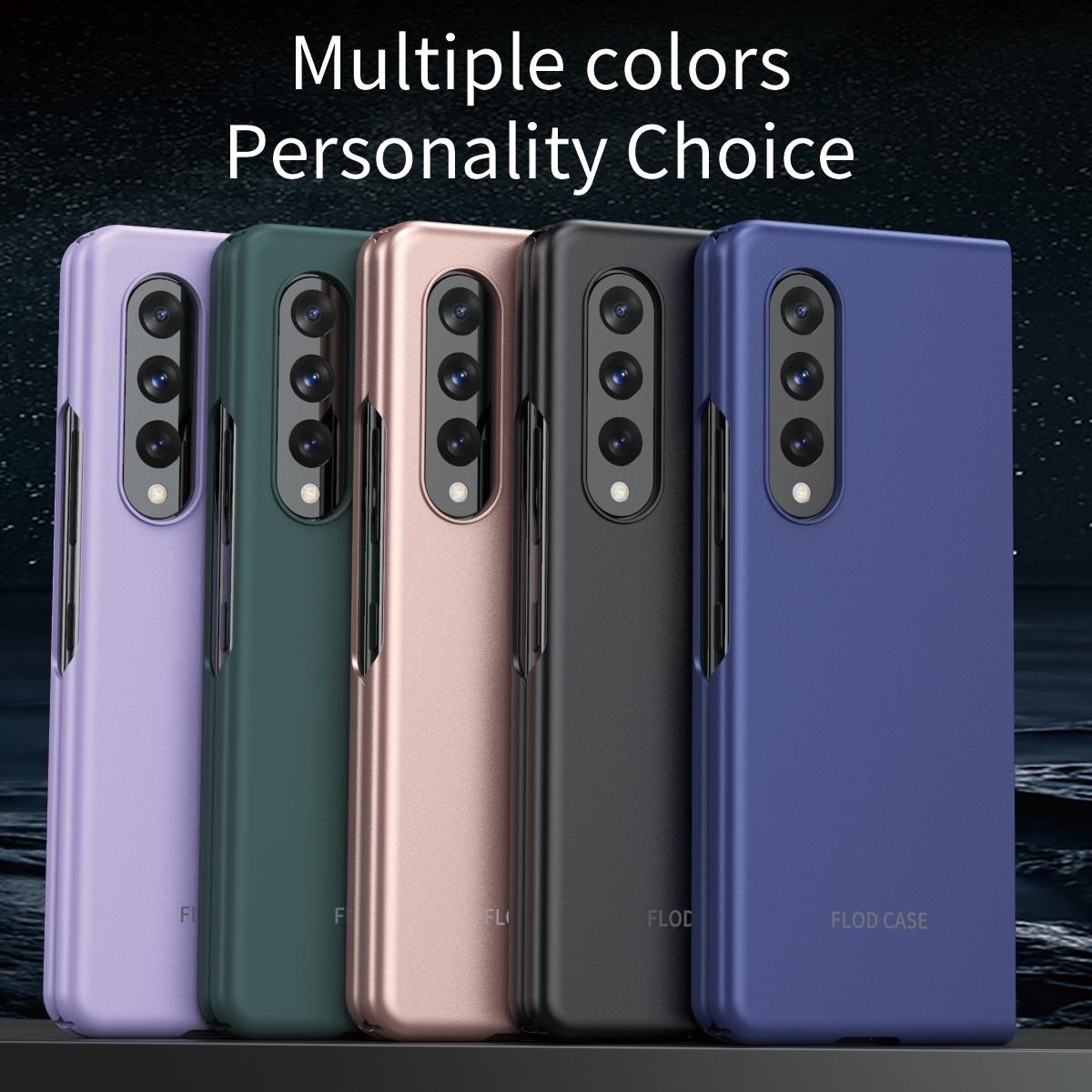 Foldable Shockproof Phone Case for Samsung Galaxy z Fold 4 / 5g - Blue