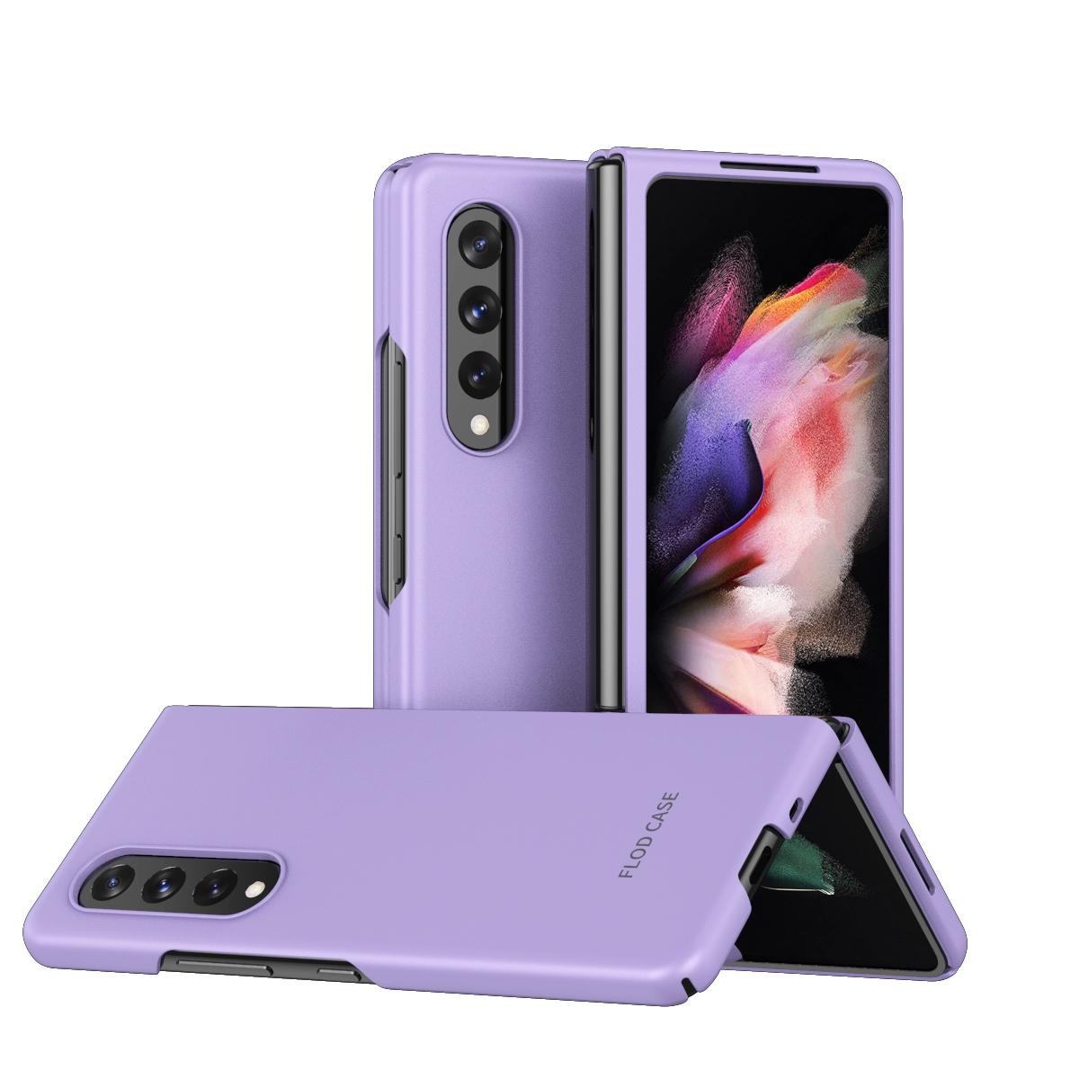 Foldable Shockproof Phone Case for Samsung Galaxy z Fold 4 / 5g - Blue