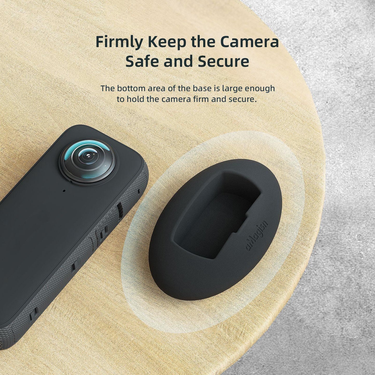 Silicone Desktop Base for Insta360 X3 Amagisn