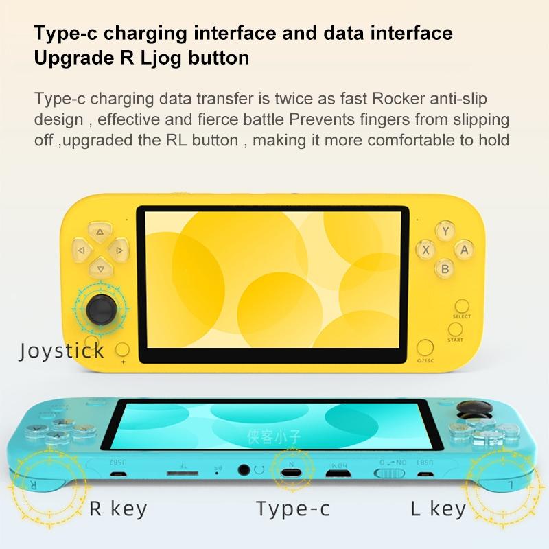 5.1 Handheld Game Console With 8Gb Memory & Hdmi Output - X20 Life Classic Games - Yellow