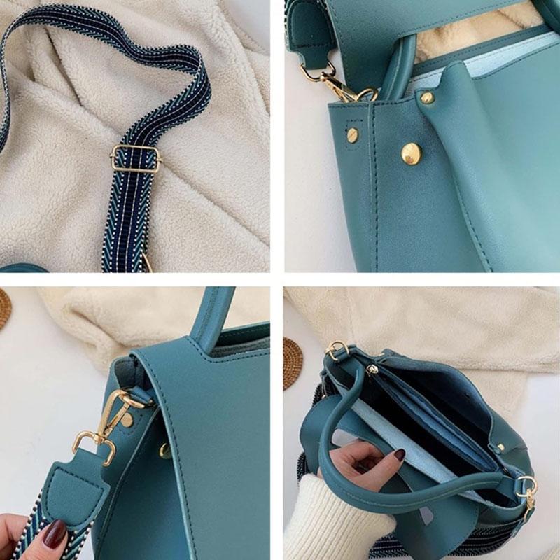 Versatile Autumn / Winter Shoulder Bag For Women - Khaki