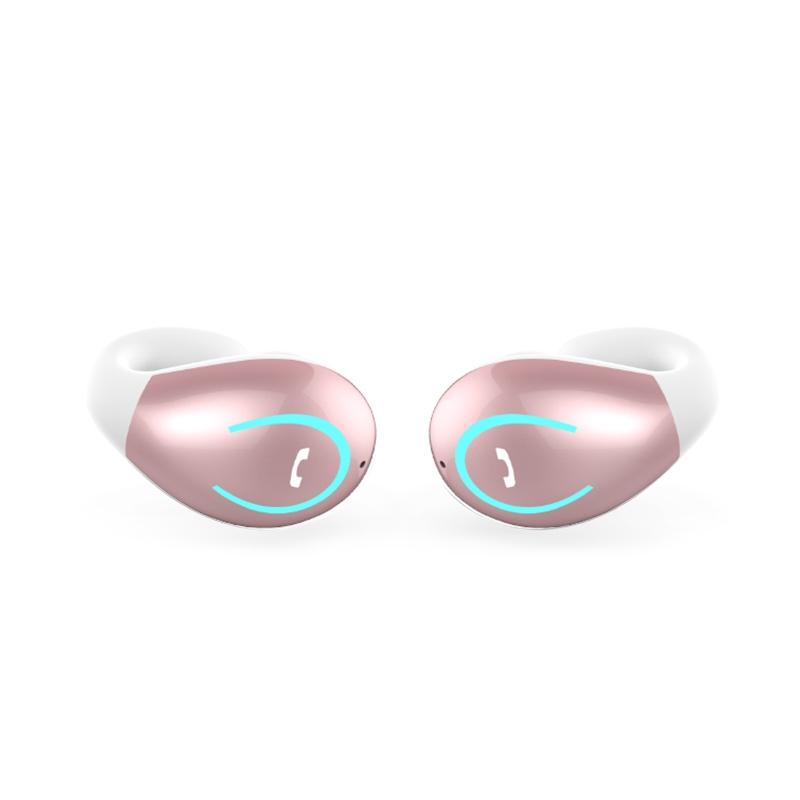 Ultra-light Wireless Bluetooth Earphones - Yx08 Stereo V5.0 - Black