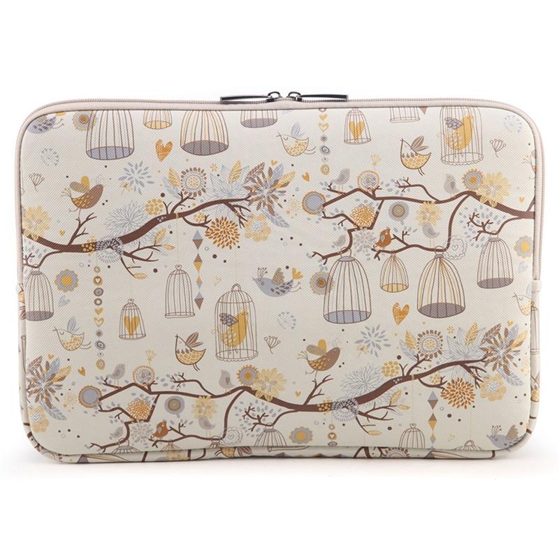 Universal Cartoon Tablet Sleeve Bag - Business Edition - Pink - For Amazon Kindle 6 Inch Vertical