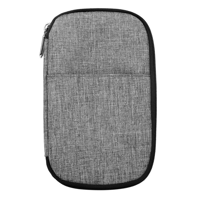 Multi Function Travel Storage Bag For Passports - Black