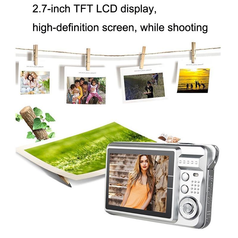 Compact Digital Camera For Daily Photos And Videos - Ideal For Students - Black