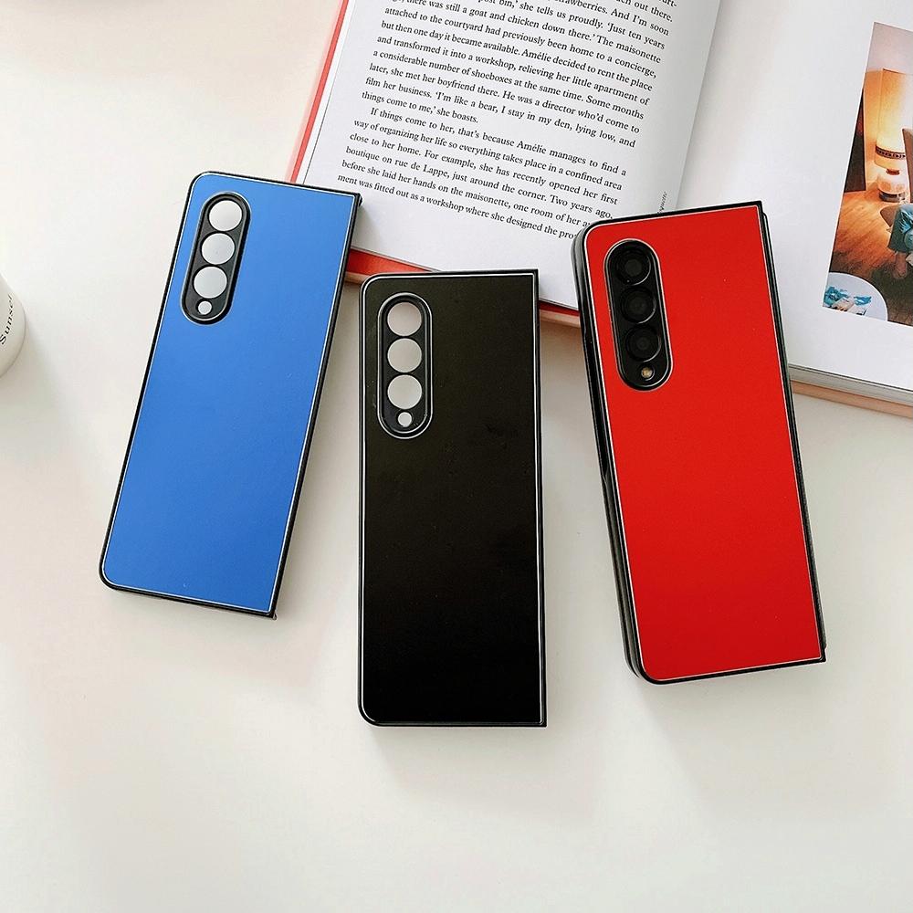 Aluminum Foldable Phone Case for Samsung Galaxy z Fold 4 - Red