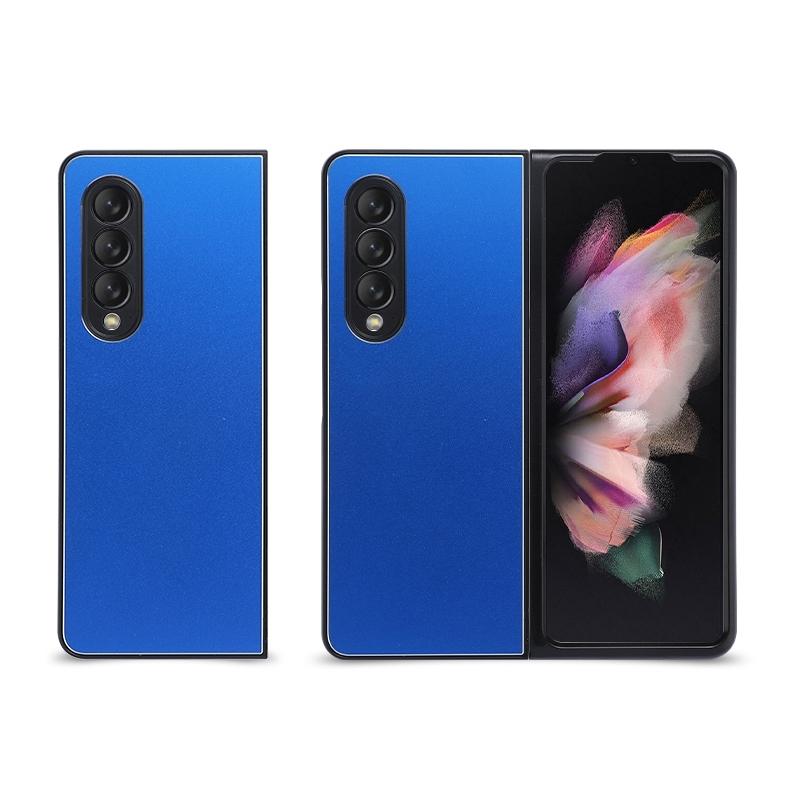 Aluminum Foldable Phone Case for Samsung Galaxy z Fold 4 - Red
