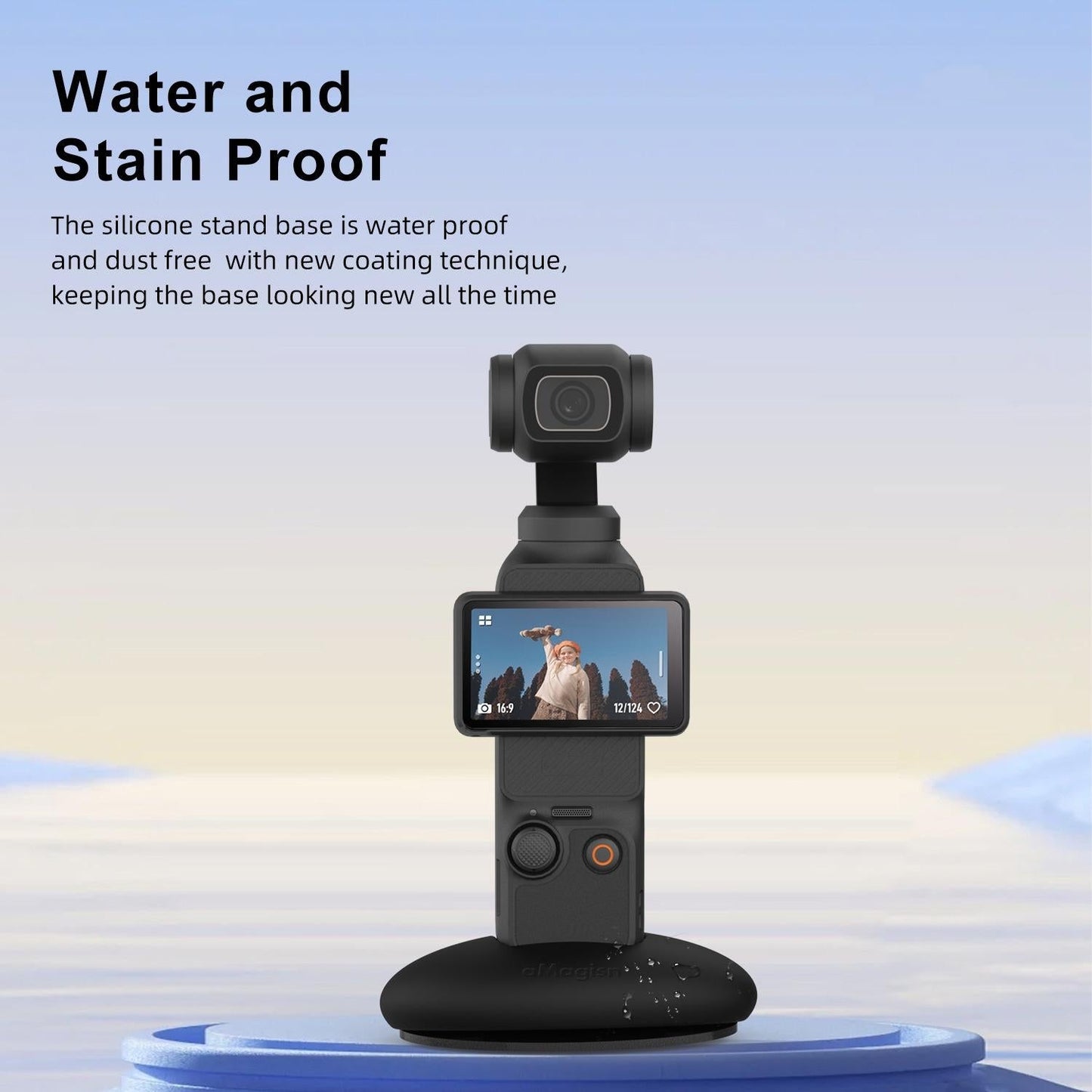 Silicone Base for Dji Pocket 3 - Double Sided Glue
