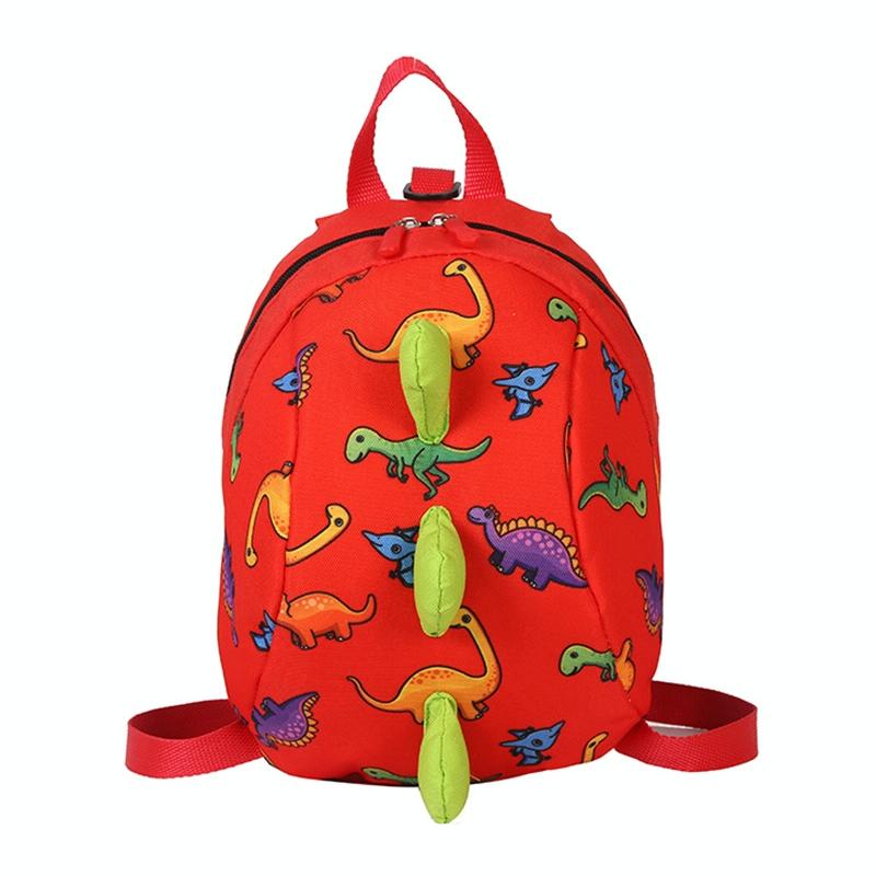 Durable Dinosaur Backpack For Kids - Lost Proof - Pink
