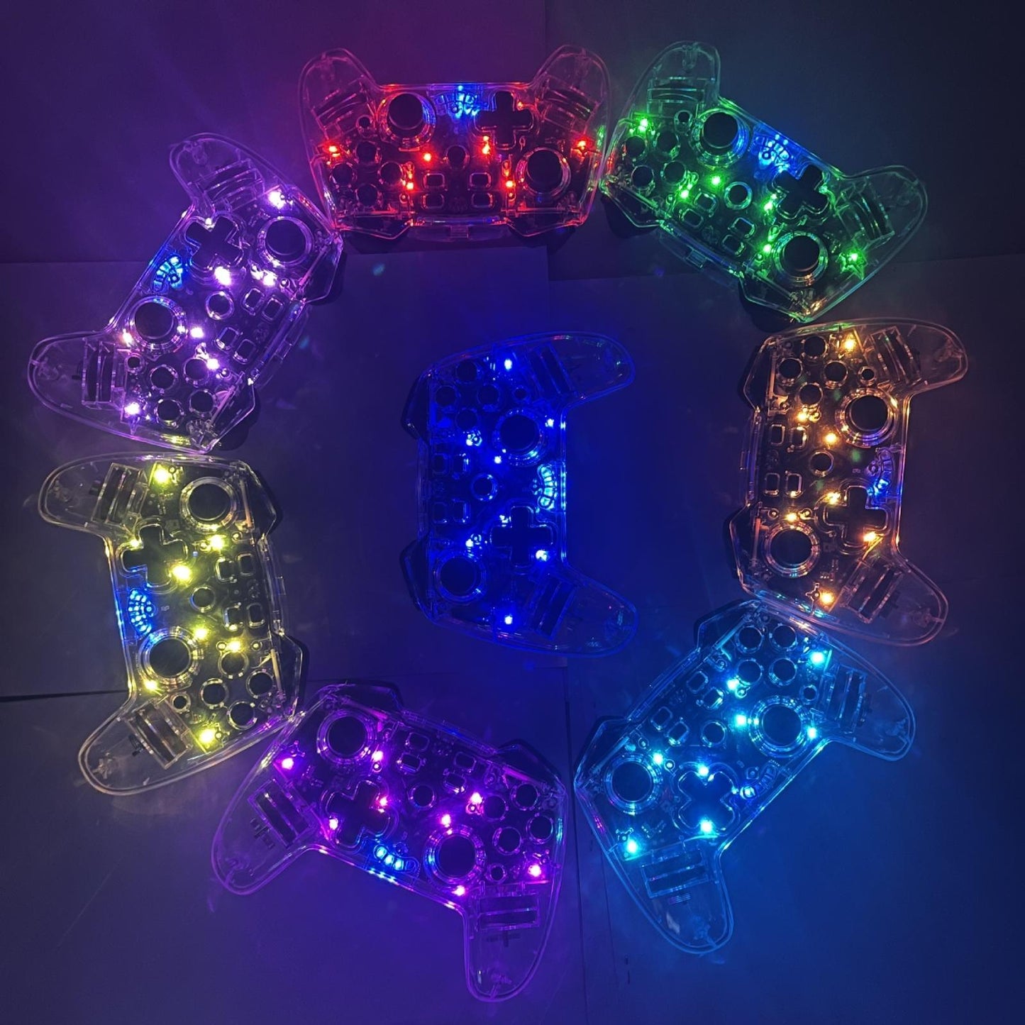 Led Wireless Gamepad for Switch Pro with Light