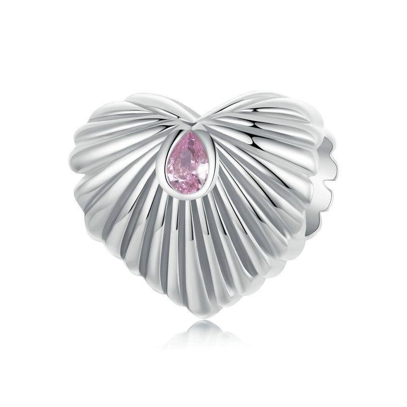 925 Sterling Silver Diy Love Beads & Platinum