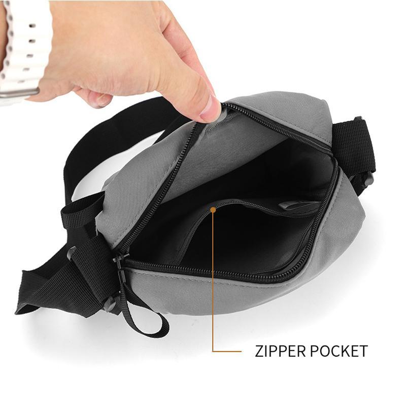 Versatile Canvas Shoulder Backpack For Men - Black