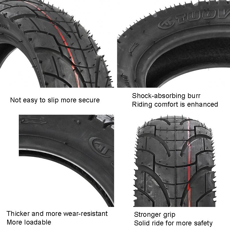 10 Electric Skateboard with Vacuum Explosion-proof Outer Tire - Kugoo M4 Tuovt 80 / 65-6.5 - Highway Tire