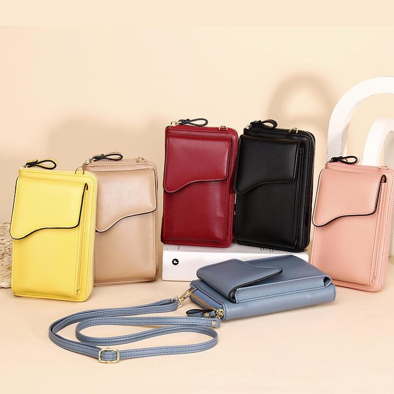 Large Capacity Crossbody Purse For Women - Yellow