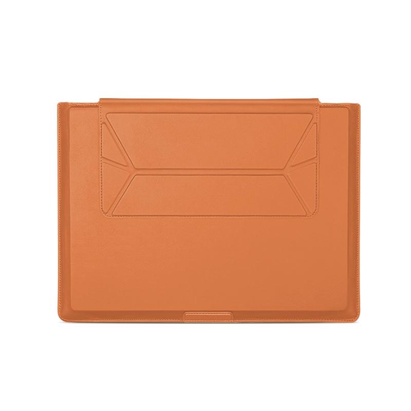 Universal Magnetic Laptop Holder Bag - Stitched Inner - Brown
