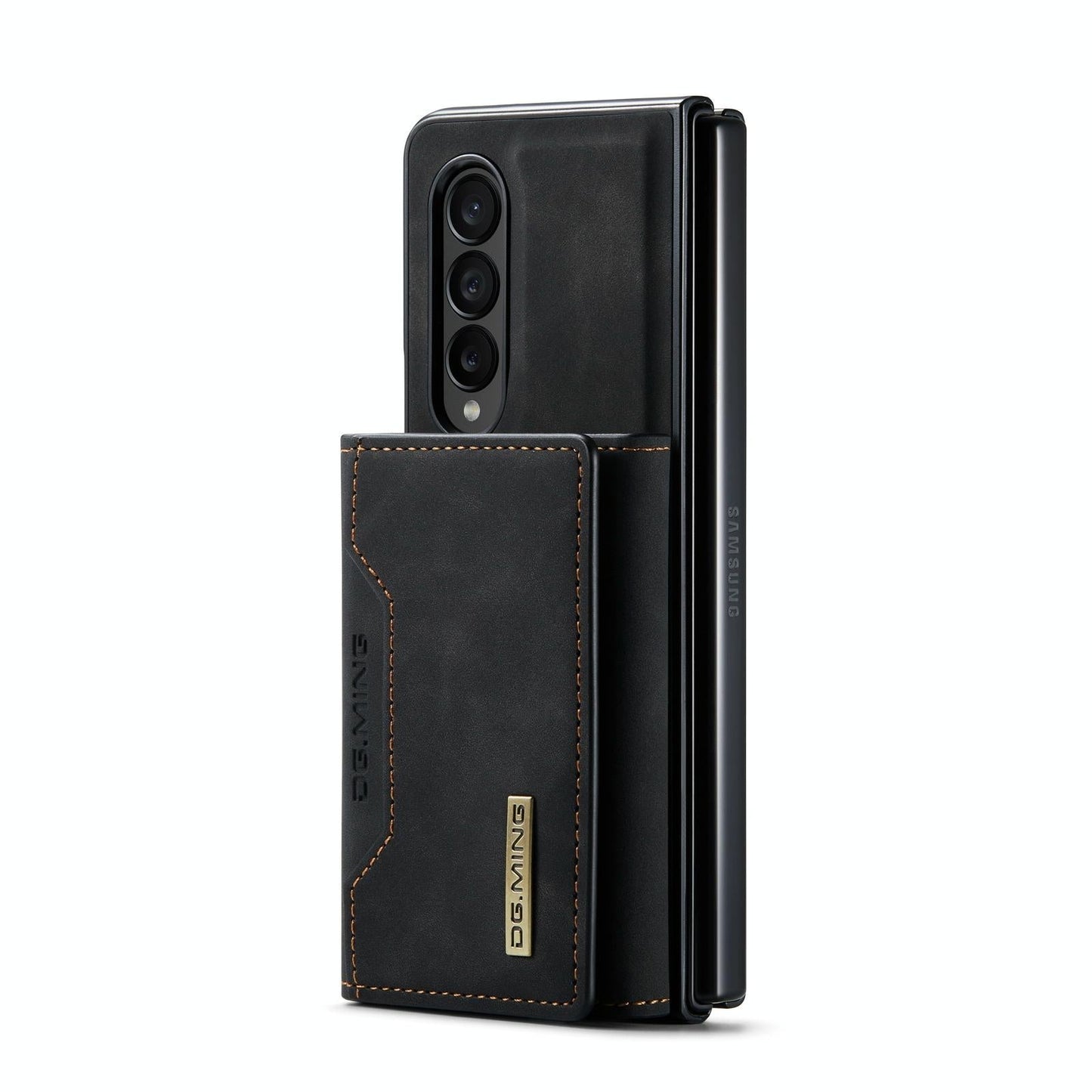 Multi-card Phone Case for Samsung Galaxy z Fold 4 - Fits Dg.ming M2 Series - Green