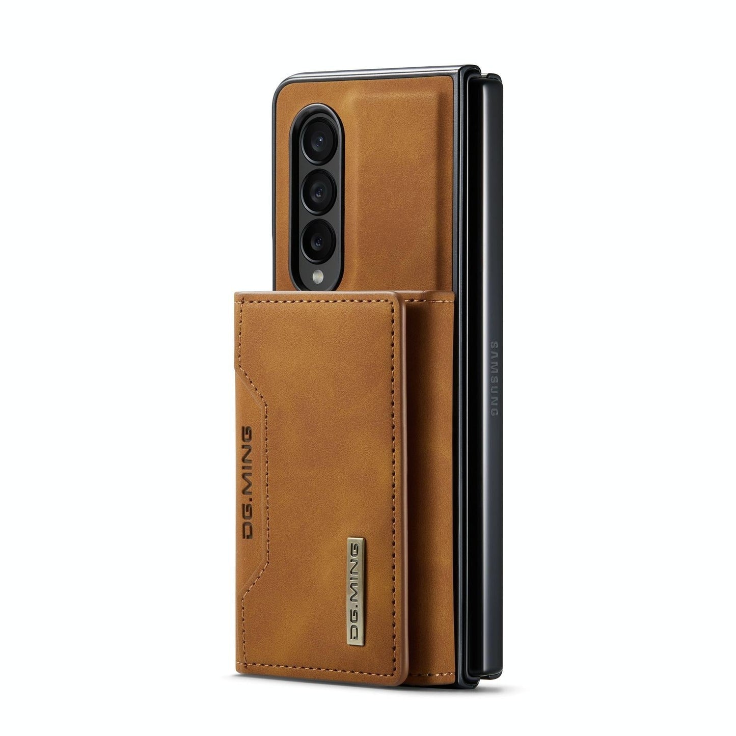 Multi-card Phone Case for Samsung Galaxy z Fold 4 - Fits Dg.ming M2 Series - Green