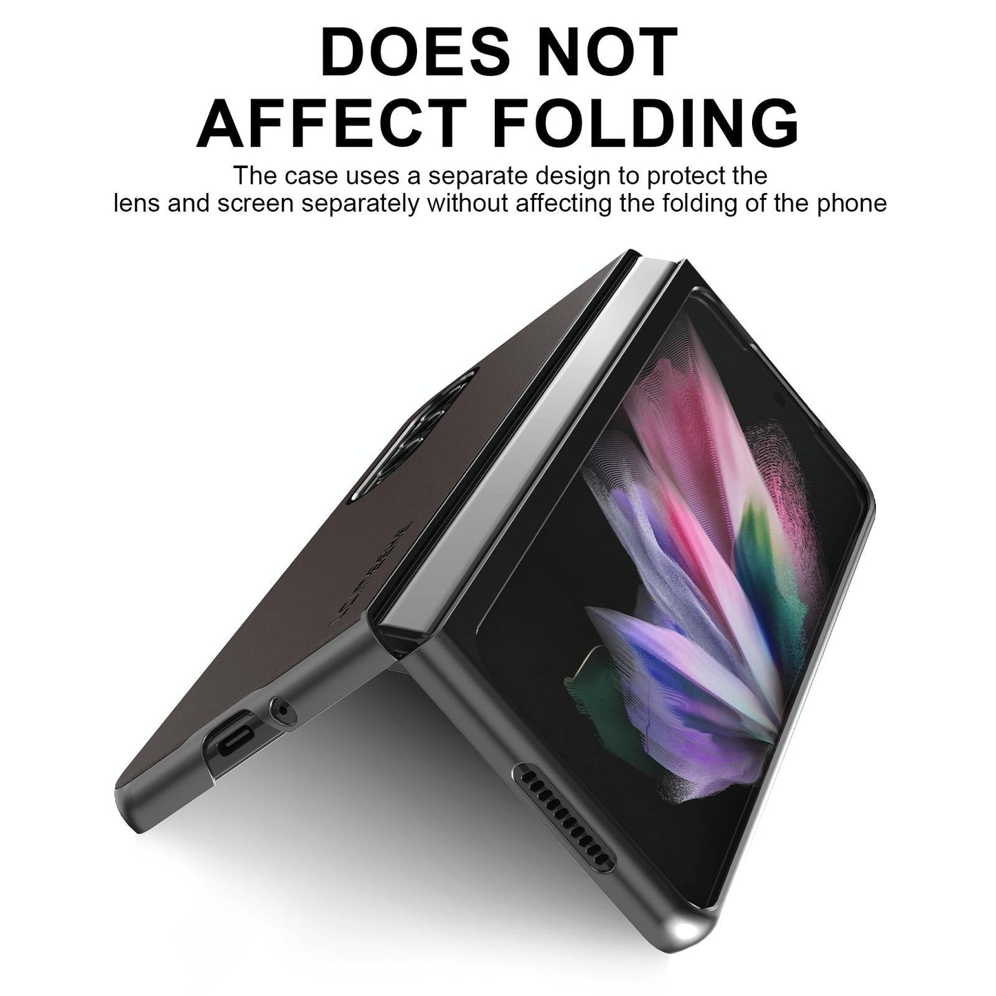 Leather Shockproof Case for Samsung Galaxy z Fold 4 / 5g - Pink