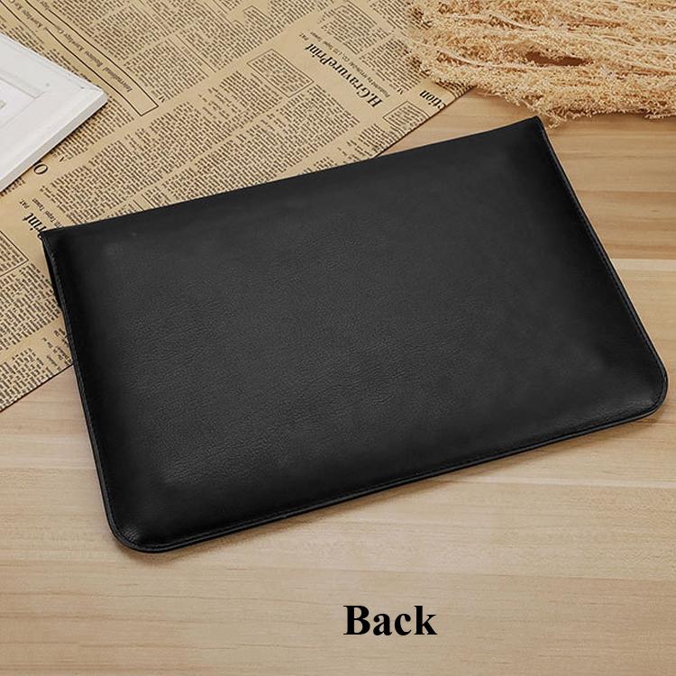 12 Inch Hand-Woven Notebook Liner Bag For Computers - Black