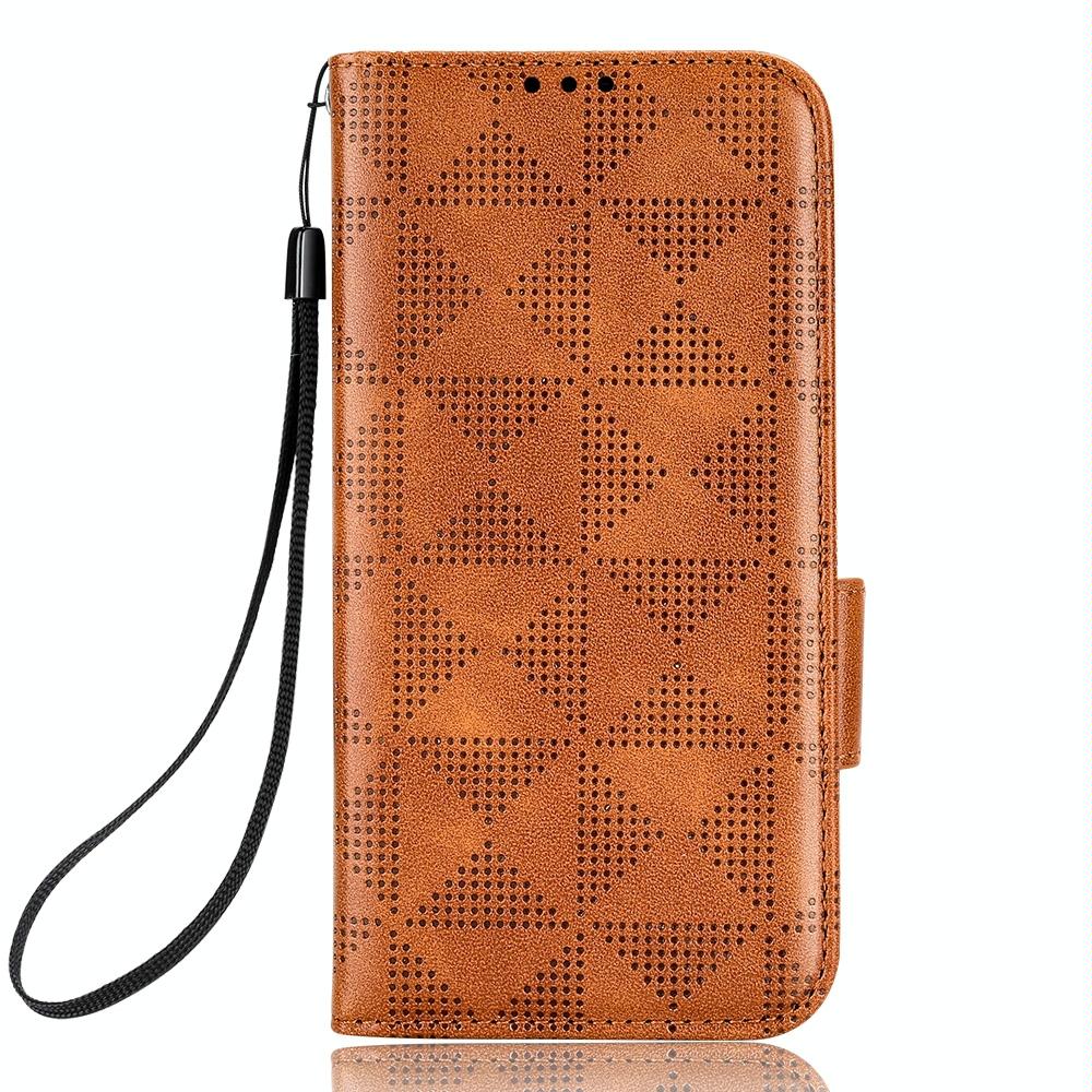 Symmetrical Leather Triangle Phone Case for Samsung Galaxy z Fold 4 - Black