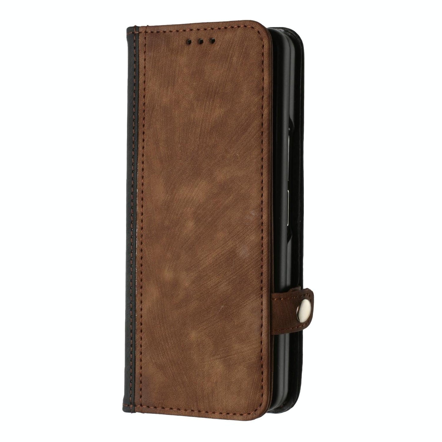 Leather Phone Case with Side Buckle for Samsung Galaxy z Fold 4 / 5g - Royal Blue