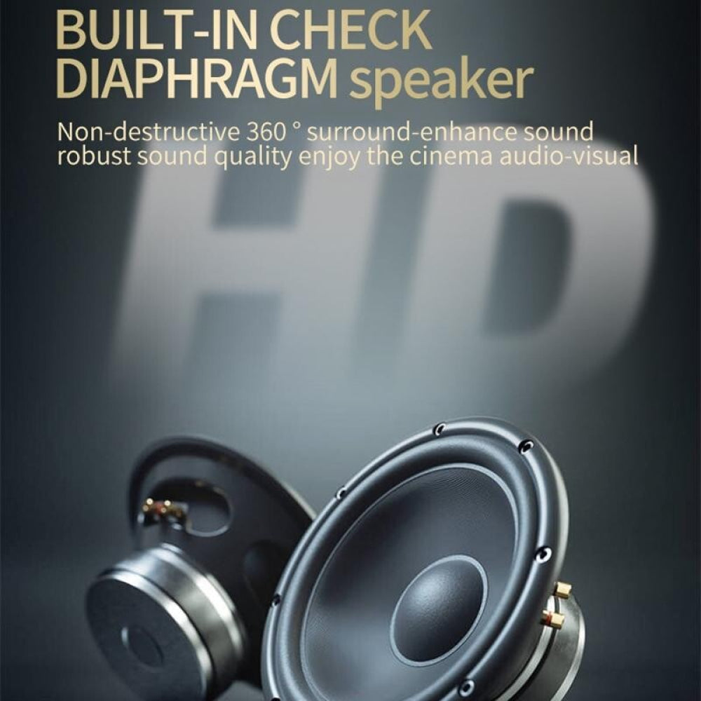 Portable Hd Projector - 1500 Lumens 1280X720 Resolution - Black