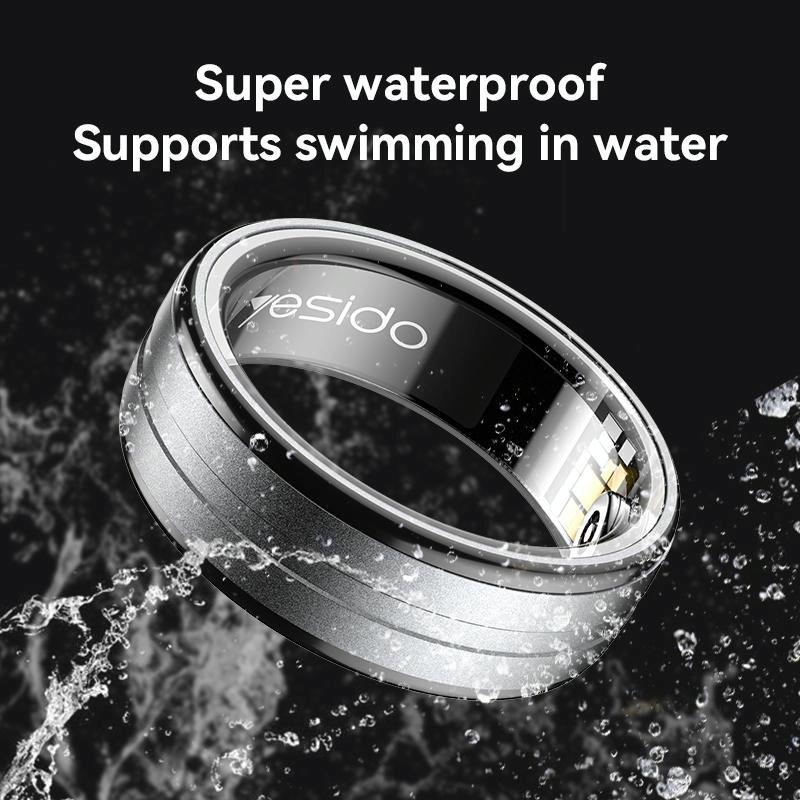 Smart Health Ring Temp Heart Rate Bp Reminder - 65Mm