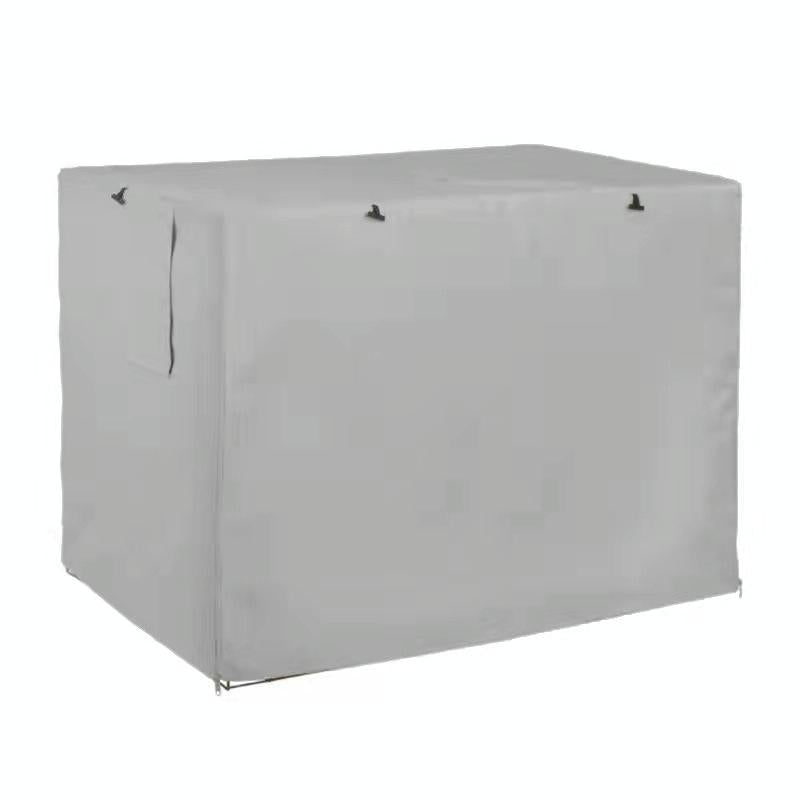 Outdoor Pet Cage Cover - Waterproof & Dustproof - 109X74X76Cm - Grey