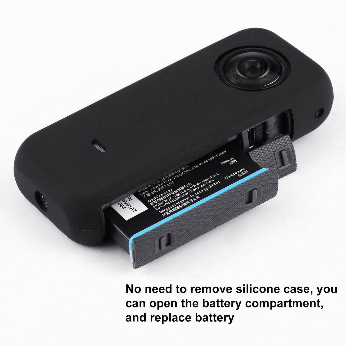 Silicone Full Body Protective Case For Insta360 One X2 - Dust Proof