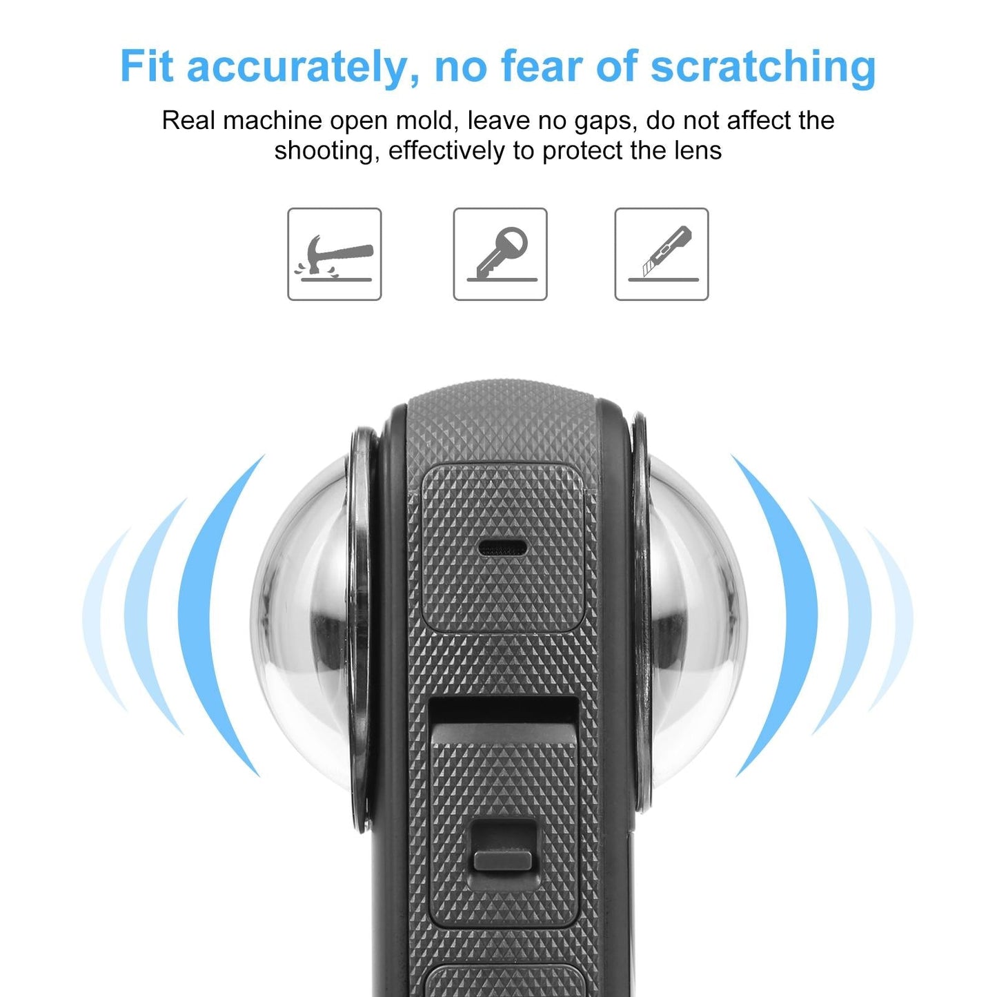 Optical Glass Lens Guard For Insta360 X3 - Protective Cover