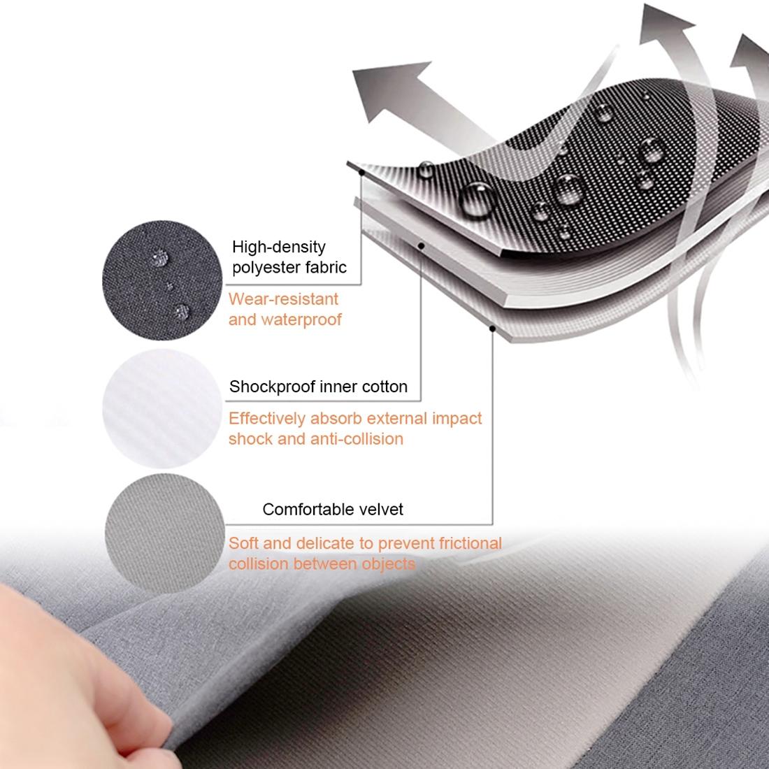 13.3 Inch Waterproof Laptop Inner Package Bag - Black