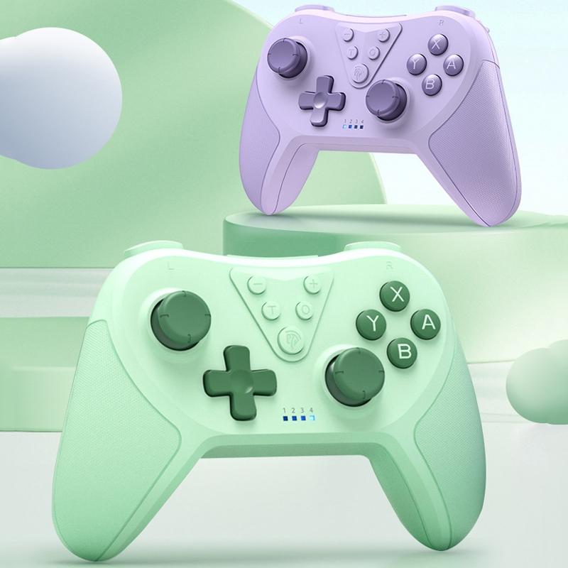 Wireless Controller for Switch & Pc - Compatible Compact - Green