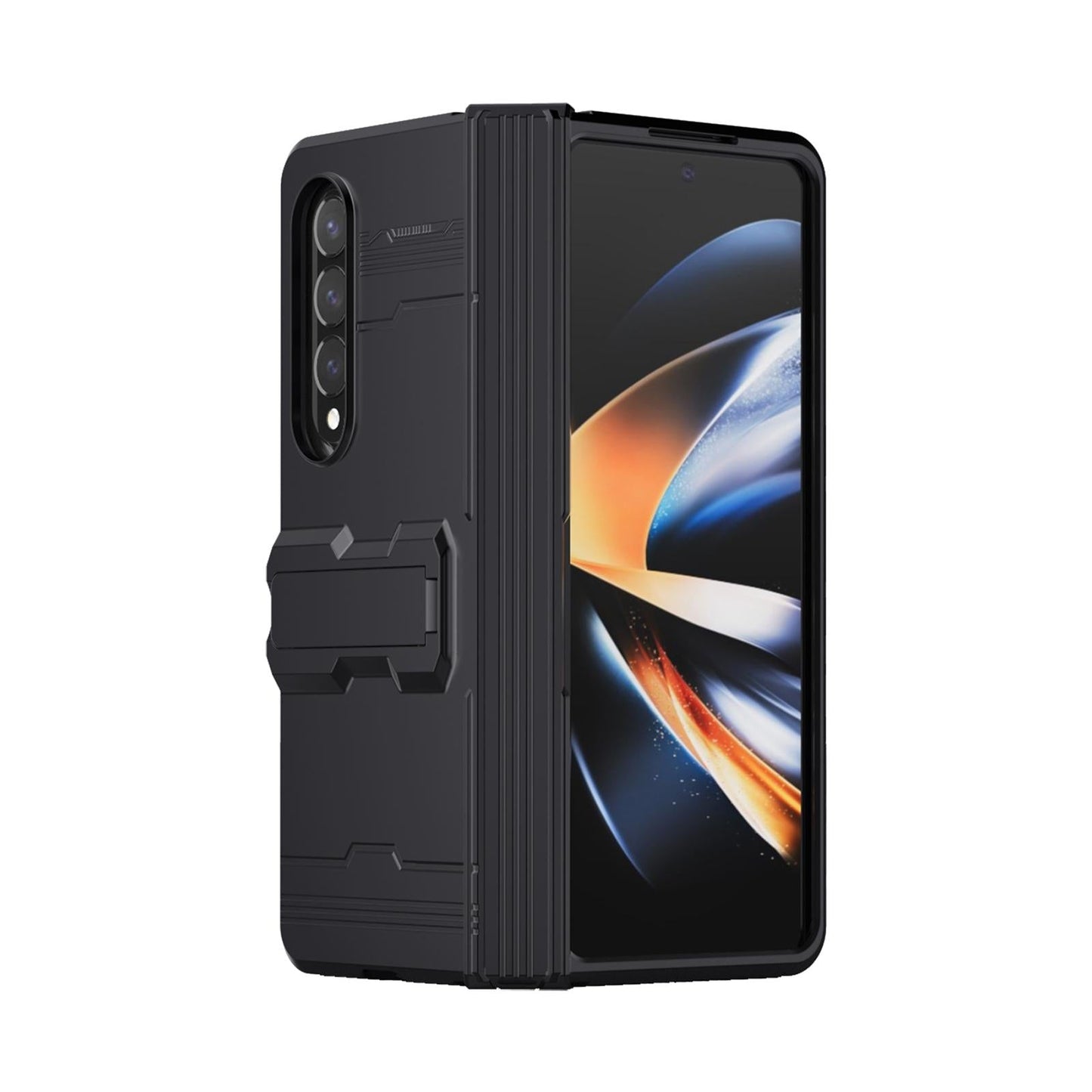 Anti-fall King Kong Phone Case for Samsung Galaxy z Fold 4 - Green