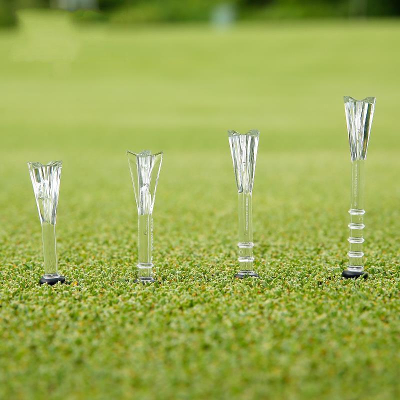 30 Adjustable Golf Tees With 83Mm Height Limit - Set Of 30 - Orange
