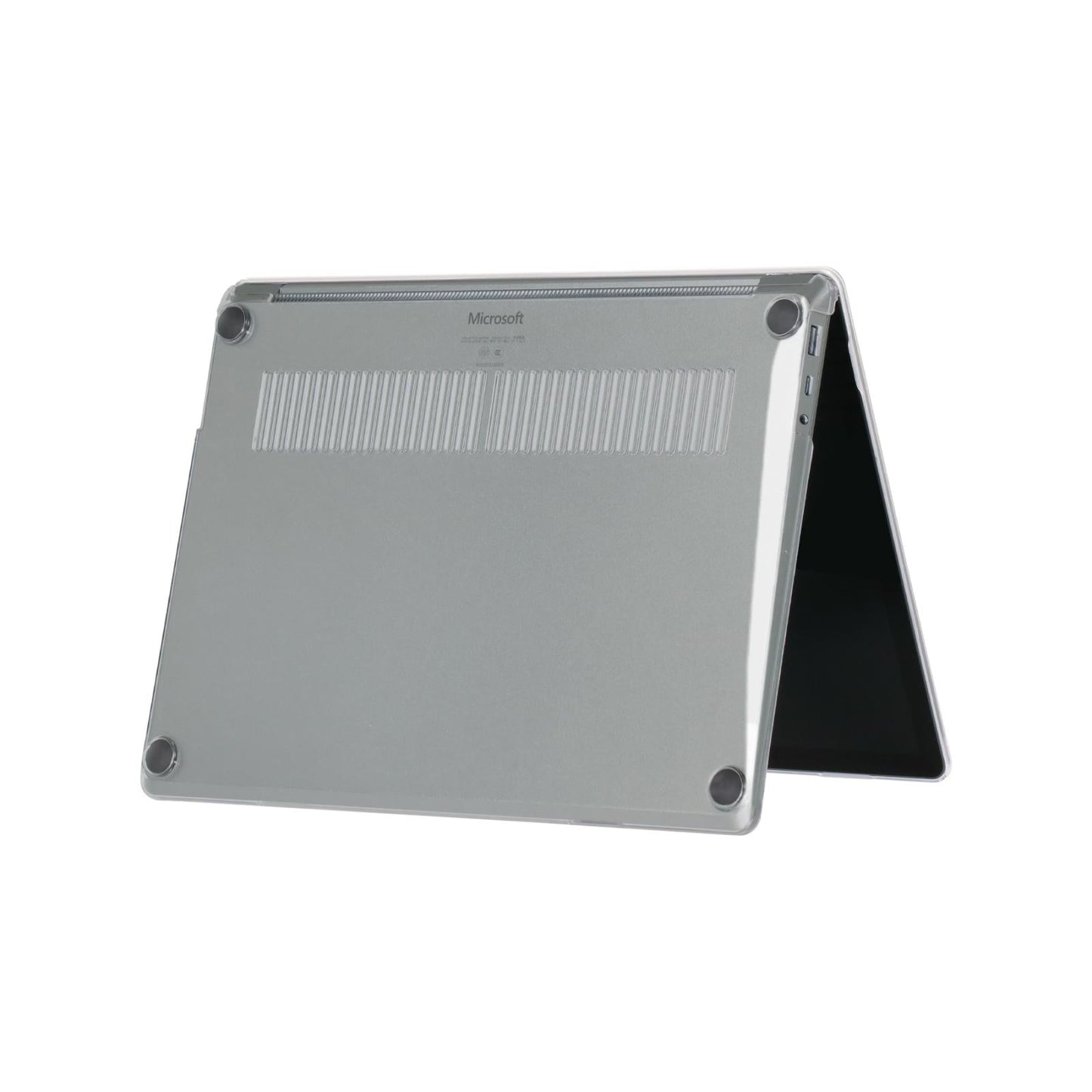 Shockproof Protective Case for Microsoft Surface Laptop 13.5 - Steel Surface Crystal - Transparent
