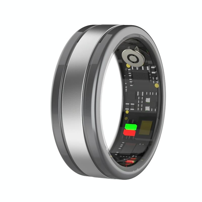 Smart Ring With Heart Rate Blood Oxygen Sleep Tracking - R18 Size 9