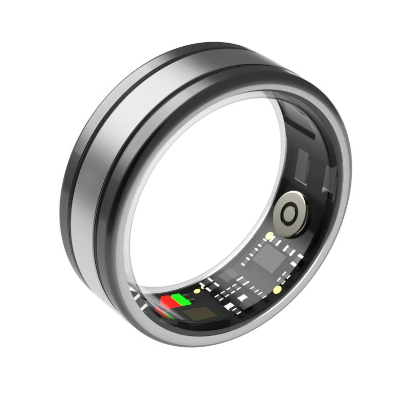 Smart Ring With Heart Rate Blood Oxygen Sleep Tracking - R18 Size 9