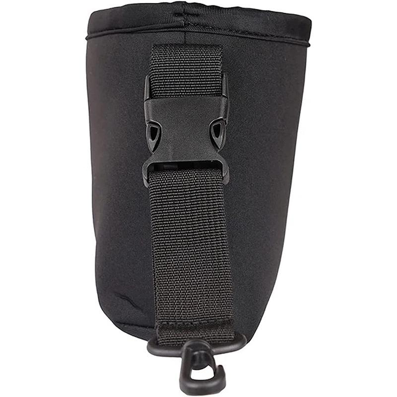 Black Portable Golf Ball Cleaning Bag - Waterproof & Removable
