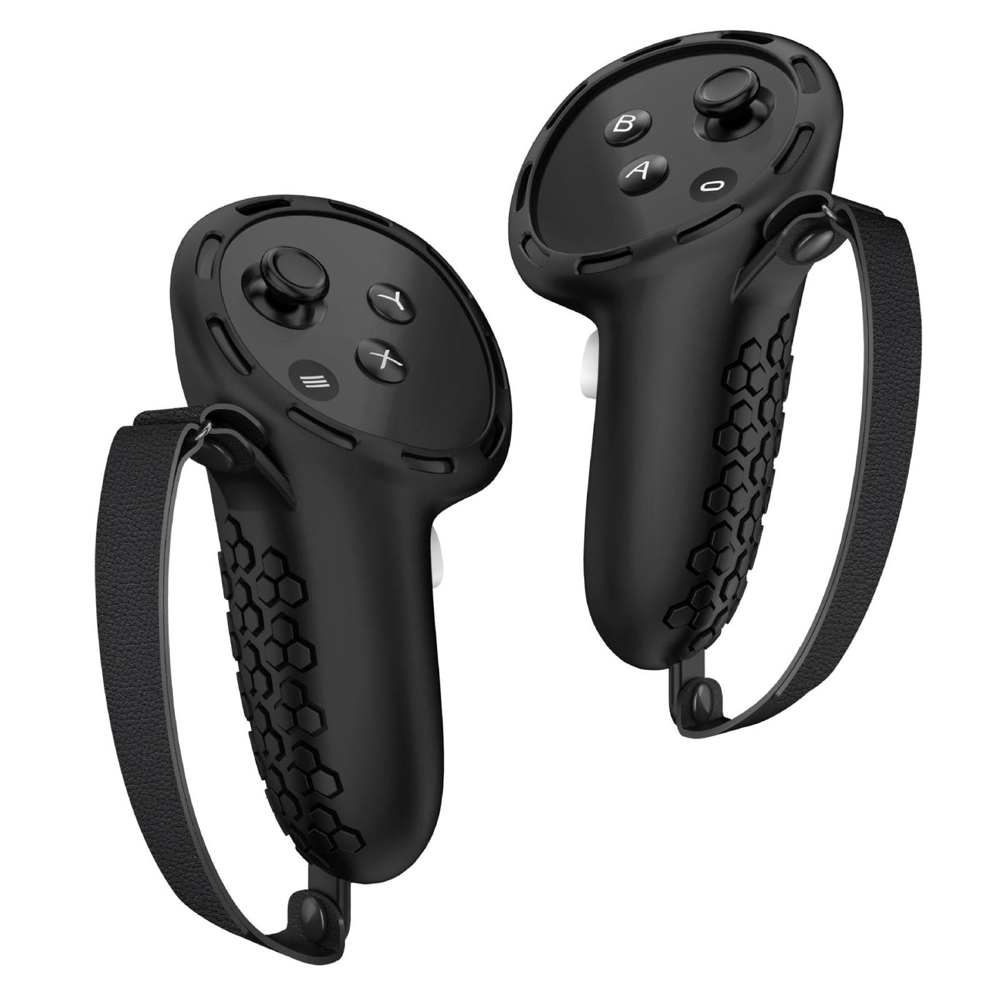 Non-Slip Silicone Cover For Meta Quest 3 Vr Controllers - White