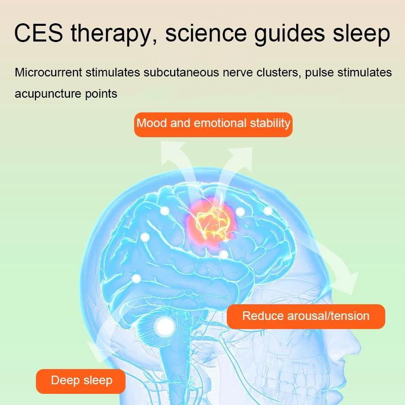 Handheld Sleep Aid For Home Physiotherapy Microcurrent Pulse Therapy - Pink