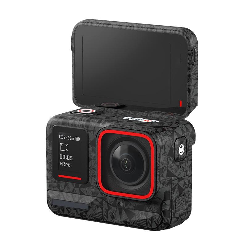 Sports Camera Accessories for Insta360 Ace Pro - Amagisn Body Sticker - Carbon Fiber
