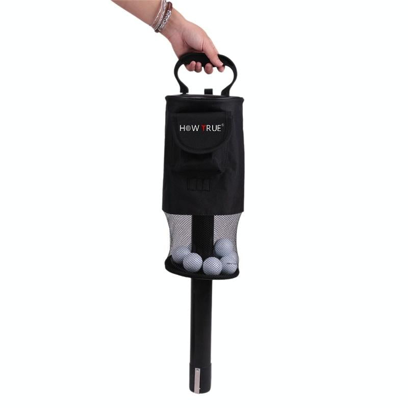 Detachable Golf Ball Picker - Standing - Black