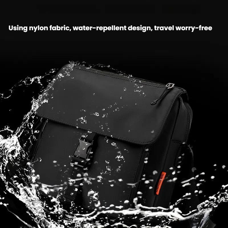 Waterproof Unisex Crossbody Bag For Couples - Light Gray