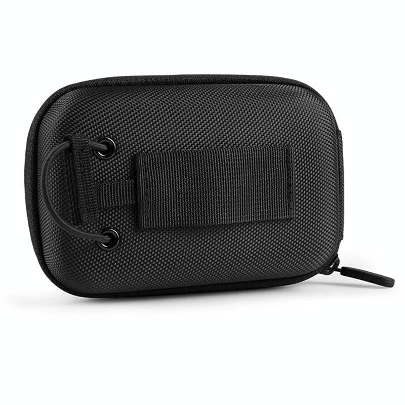 Lightweight Golf Rangefinder Waist Pack - Portable Belt Bag - Gray-Red