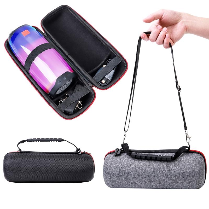 Jbl Pulse4 Portable Storage Bag With Velvet Lining And Protective Cover - Black + Gray