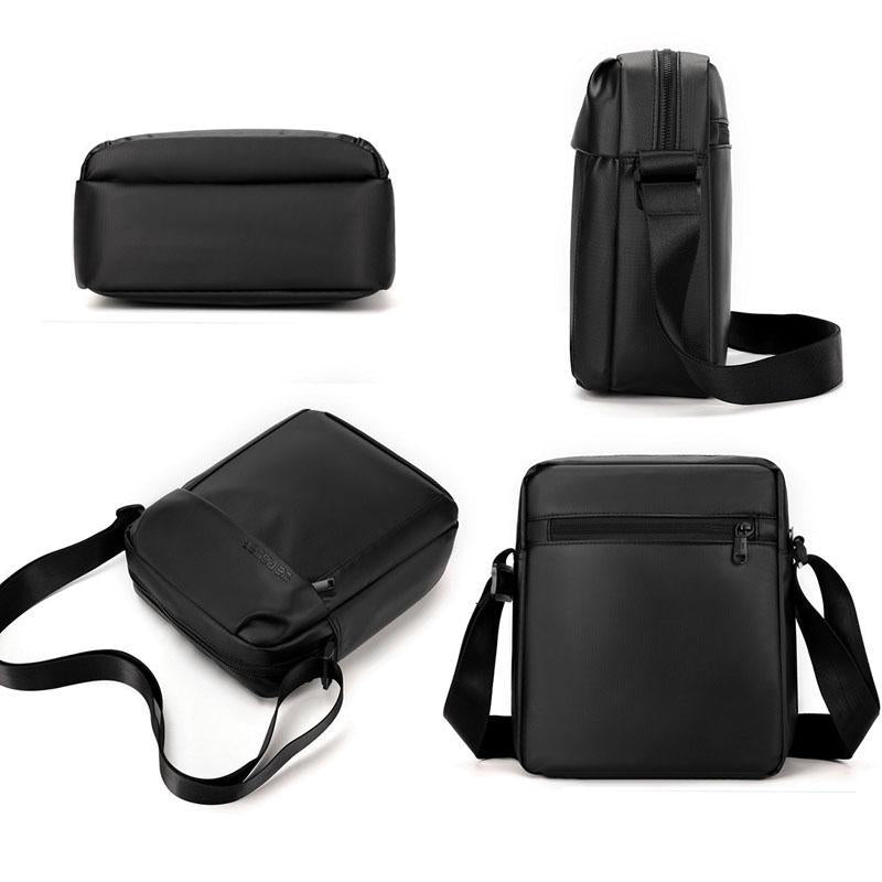 Large Capacity Men Messenger Bag For Travel & Commuting - Gray