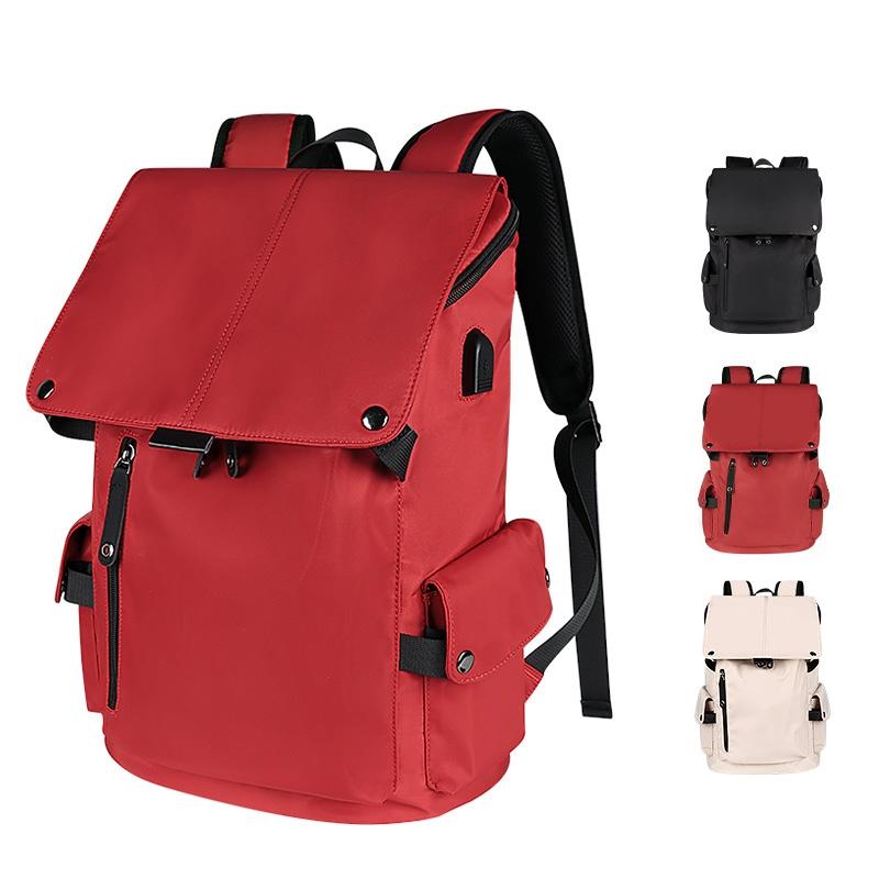 Universal Laptop Backpack With Usb Port - 13-15.6 Inch Capacity - Black