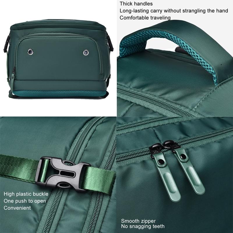 Spacious Business Travel Backpack Fits Laptop - Green