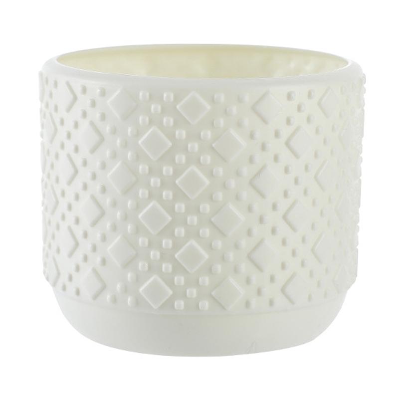 Versatile Vase For Wet And Dry Flowers - Glazed Finish Durable Design - Sea Blue